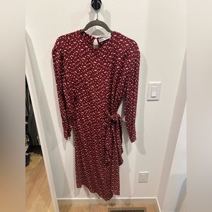 Zara maroon dress, like new